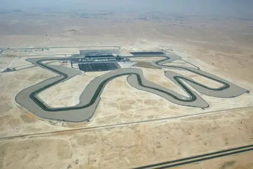 Qatar Losail Circuit luchtfoto van circuit
