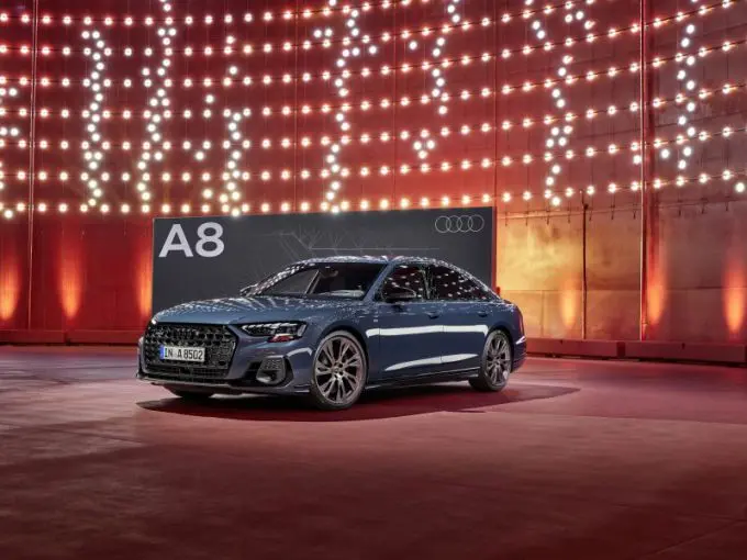 Vernieuwde Audi A8: representatieve looks en innovatieve technologieën in het topsegment