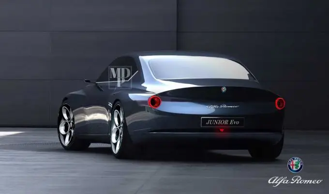 Alfa Romeo Junior EVO achterzijde