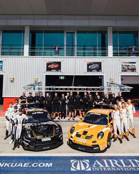 24H DUBAI 2022 Team GP Elite Porsche een twee overwinning 16