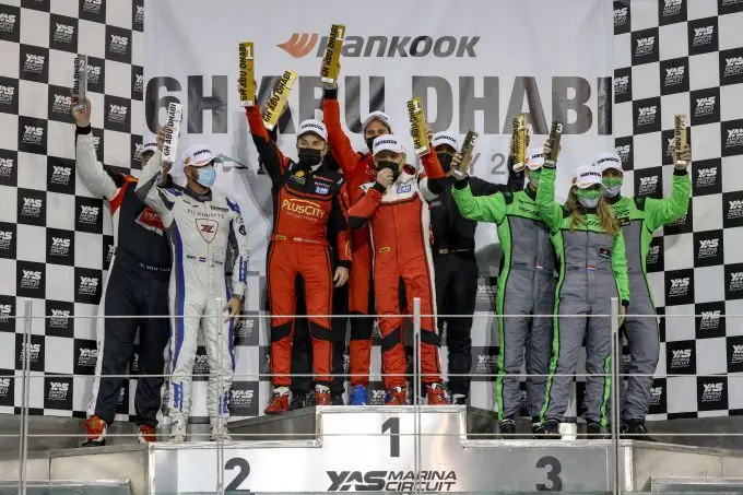 6H Abu Dhabi podium