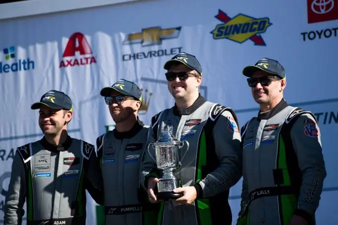 24H Daytona 2022 Aston Martin podium