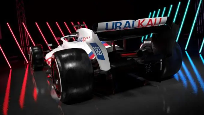 Haas livery VF-22
