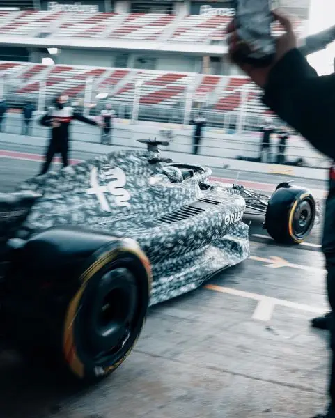 Alfa Romeo C42 camouflage