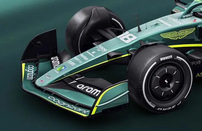Aston Martin AMR22 nose