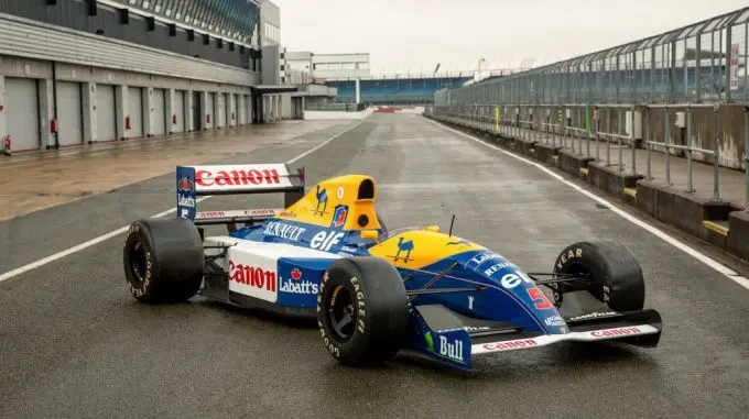 Nigel_Mansells_Williams_FW14