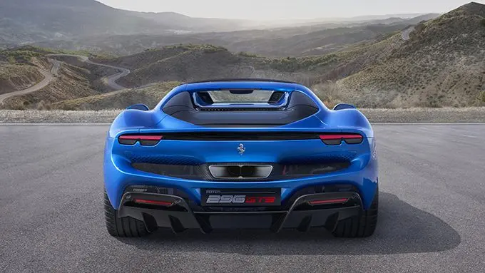 Blue rear