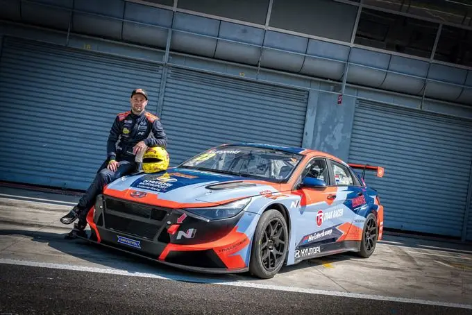 Niels Langeveld #TCR Touring Car Championship Italia Target Competition Hyundai Elantra N TCR