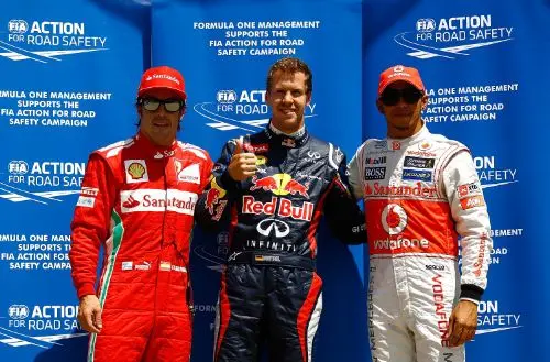 Alonso Vettel Hamilton