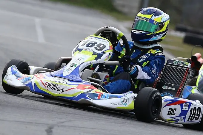 Jordy van de Goor NK Karting