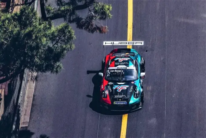 Porsche Mobil 1 Supercup Monaco 2022 Rudy_van_Buren_bovenaanzicht