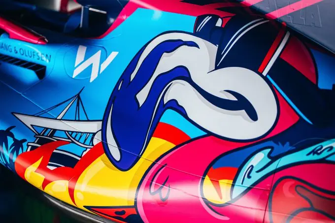 Williams Miami-themed