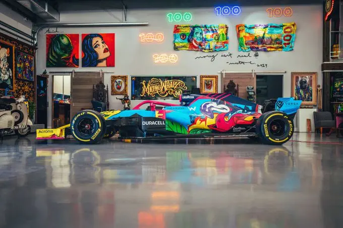 Williams Miami-themed
