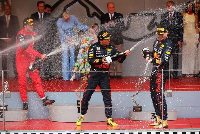 podium Formula One GP Monaco