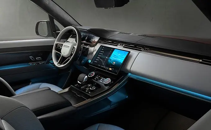Range Rover interior
