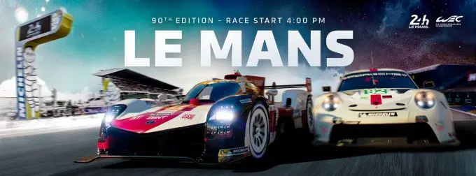 24H Le Mans 2022 event poster