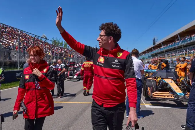 Mattia_Binotto_Ferrari grid GP Canada