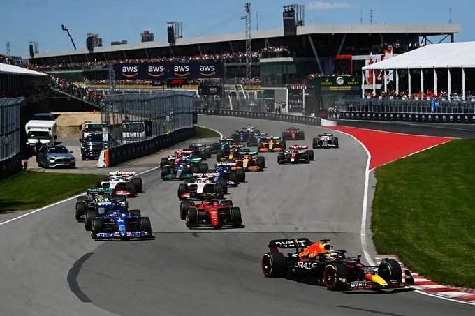 start F1 Canada