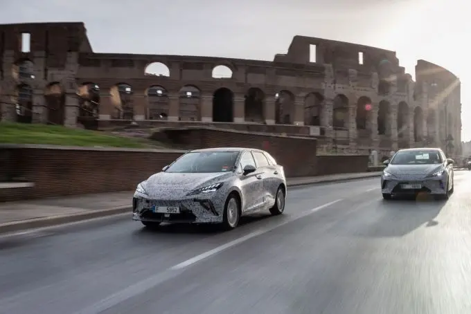 MG4 Electric test drive