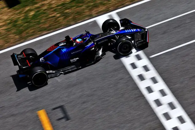 Nyck_de_Vries_Williams_FP1_GP_Spanje 2022