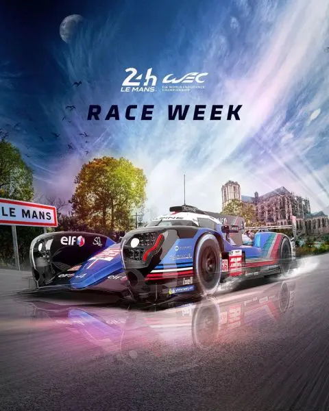 Raceweek Le Mans 2022 poster