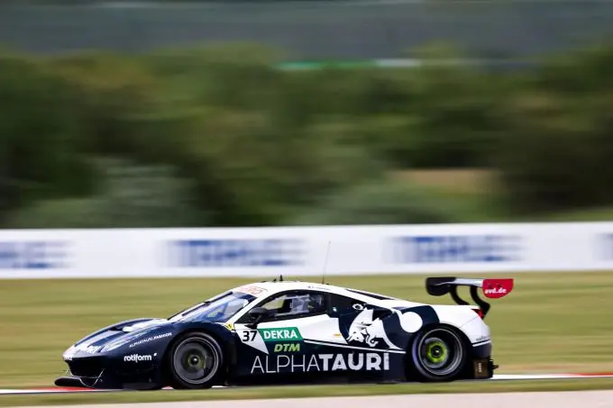 Debuut Red Bull AlphaTauri AF Corse Norisring Ayhancan Güven