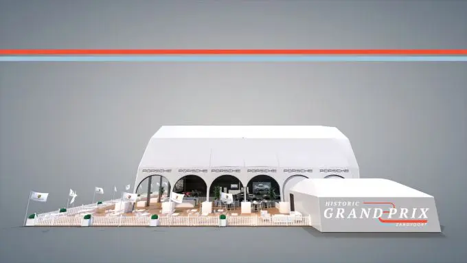 Historic Grand Prix 2022 hospitality unit 2