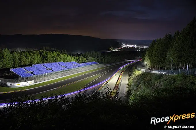 24H Spa 2022 winnaar Mercedes AMG GT3 Marciello Juncadella Gounon 9 Spa by night