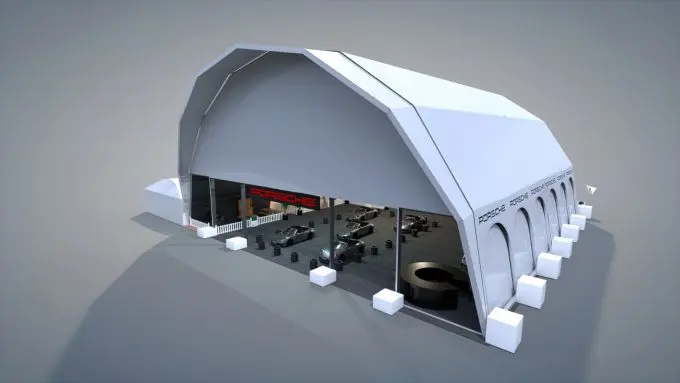 Historic Grand Prix 2022 Porsche Heritage Garage