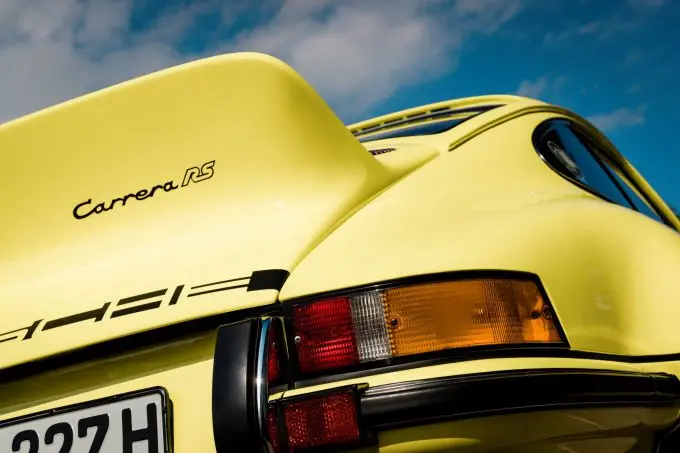 Historic Grand Prix 2022 Porsche Carrera ducktail