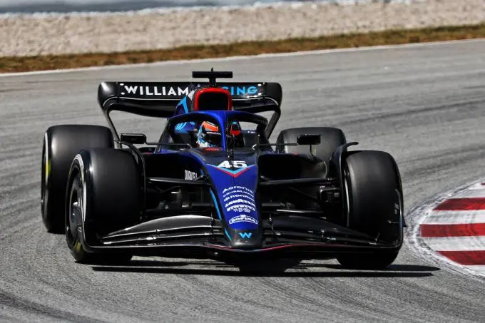 Nyck_de_Vries_met_WilliamsF1 actie