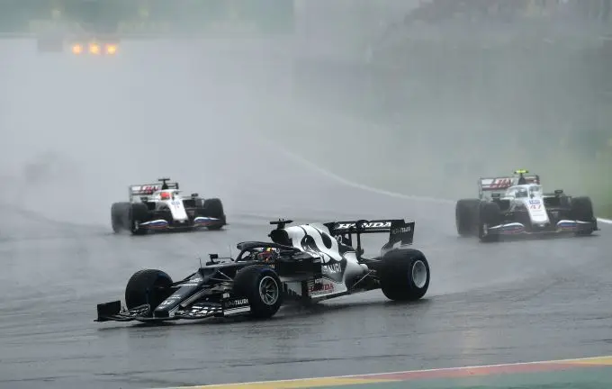 Tijdschema F1 België