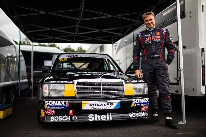 DTM Classic Cup Spa 2022 Ko_Koppejan_met_Mercedes
