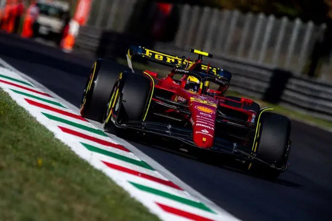 Ferrari @ Monza Italian Grand Prix 2022 front track