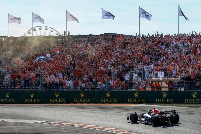 Heineken F1 Grand Prix 2022 Zandvoort Max Verstappen op weg naar pole