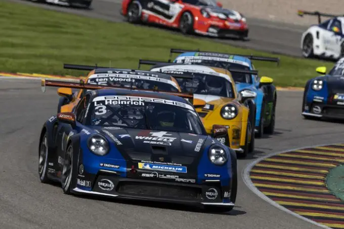 Porsche Carrera Cup Deutschland Sachsenring Laurin Heinrich winnaar