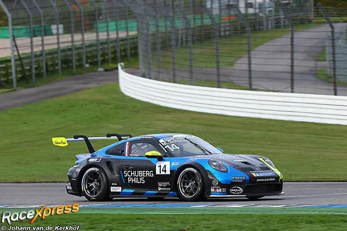 Porsche Carrera Cup Duitsland Hockenheim M. Schuring RX foto Johann van de Kerkhof