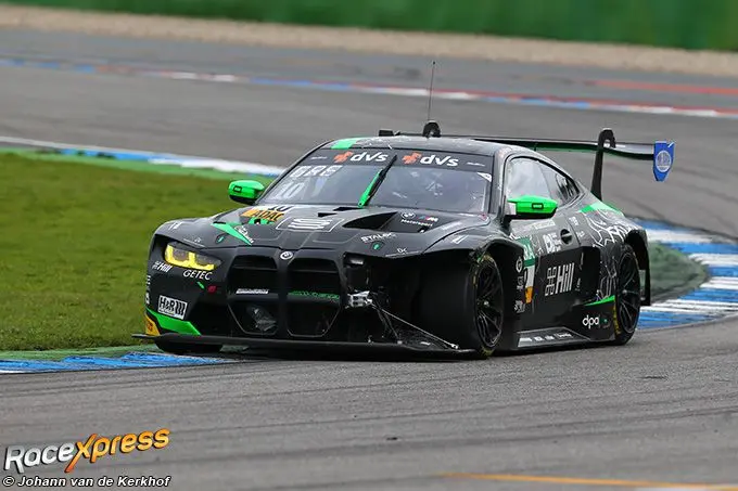 ADAC GT Masters Hockenheimring schade voor de Schubert-BMW RX foto Johann van de Kerkhof