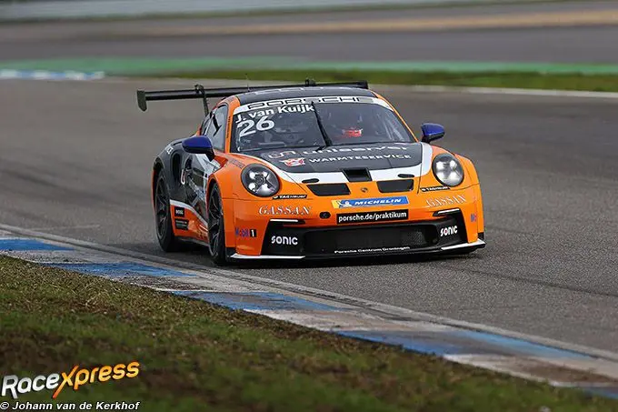 Porsche Carrera Cup Duitsland Hockenheim J. van Kuijk RX foto Johann van de Kerkhof