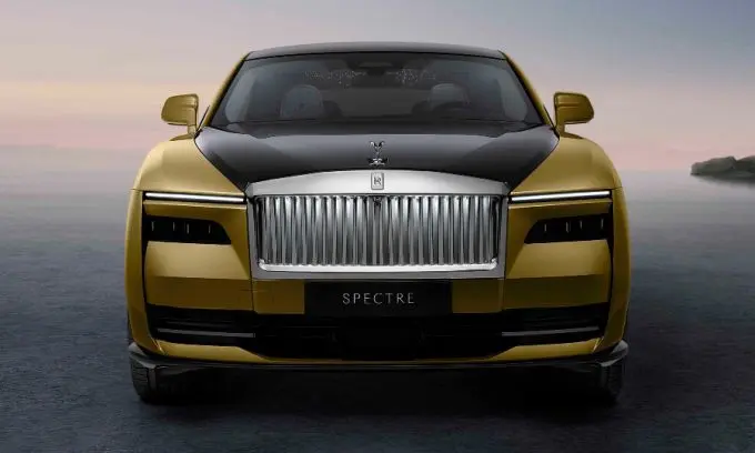 Rolls-Royce Spectre-coupé 100% elektrisch foto 4