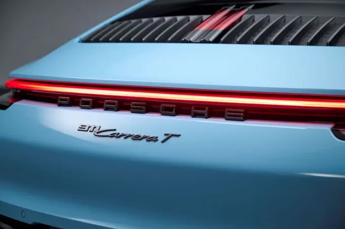De nieuwe Porsche 911 Carrera T 8