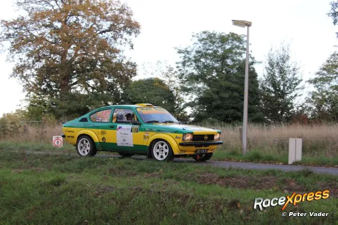 Mikel van Noort Opel Kadett RX logo Peter Vader