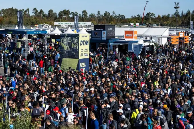 DTM Hockenheimring powered by AUDI geweldige fan respons