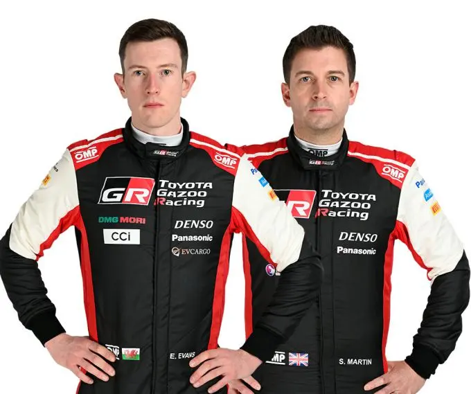 Elfyn Evans en Scott Martin