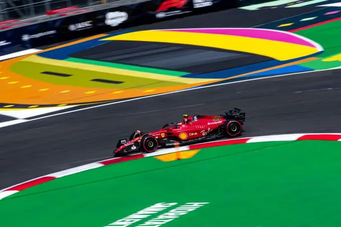 Ferrari F1 GP Mexico actie