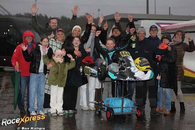 Giulian Sorvillo kampioen en dat moet gevierd worden