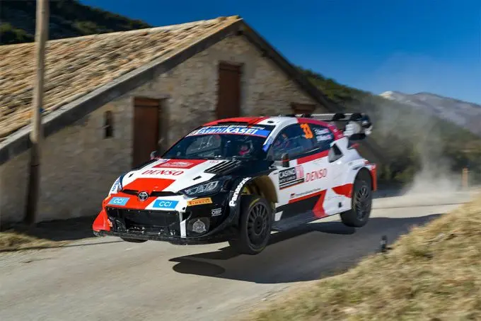 Toyota GR YARIS Rally1 HYBRID_Car Nr33 Elfyn Evans en Scott Martin