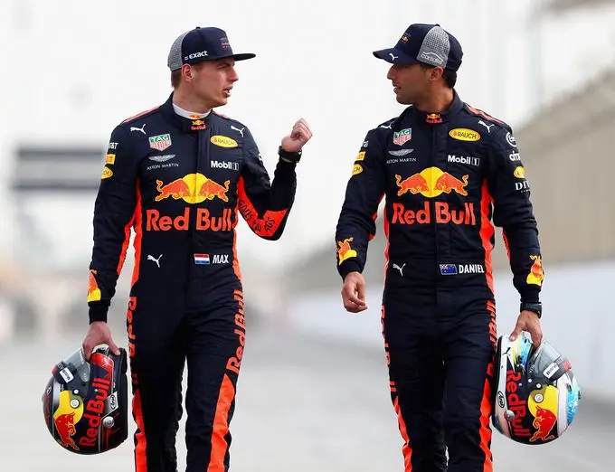 Daniel_Ricciardo_en_Max_Verstappen_Red_Bull_F1