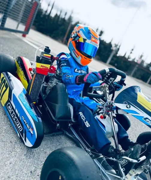 Felipe Reijs EKS kart Gamoto by RR Racing