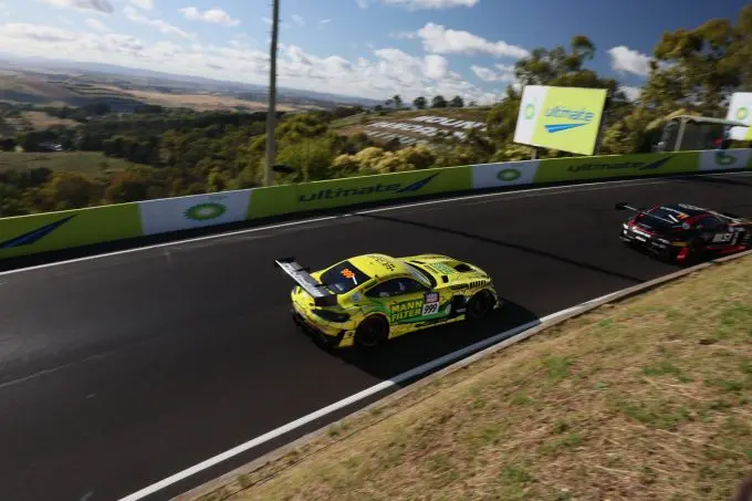 Bathurst 12H GruppeM Racing en Maro Engel van Mercedes-AMG pole postion Foto 5